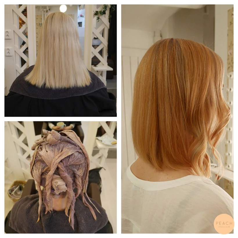 Molten metal hair