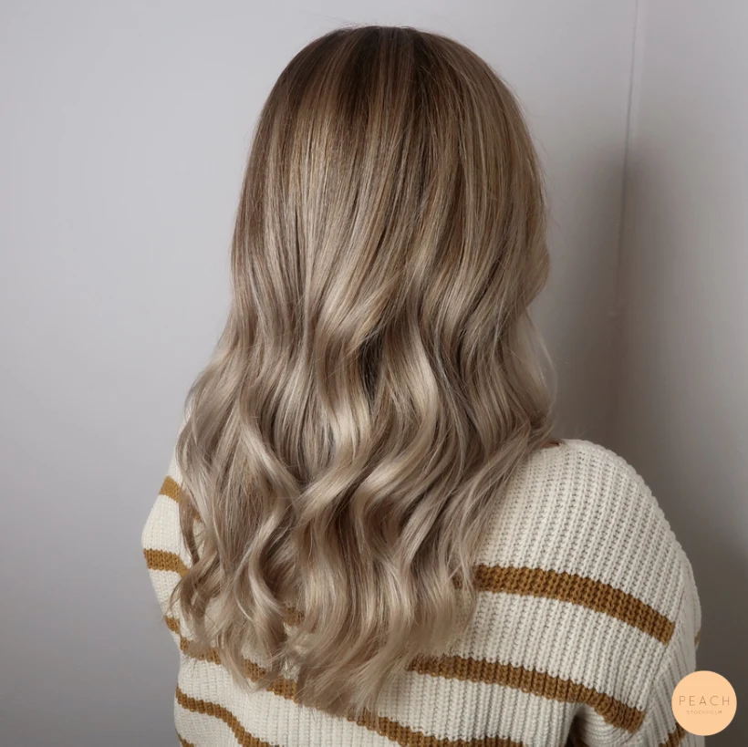 Blond balayage makeover