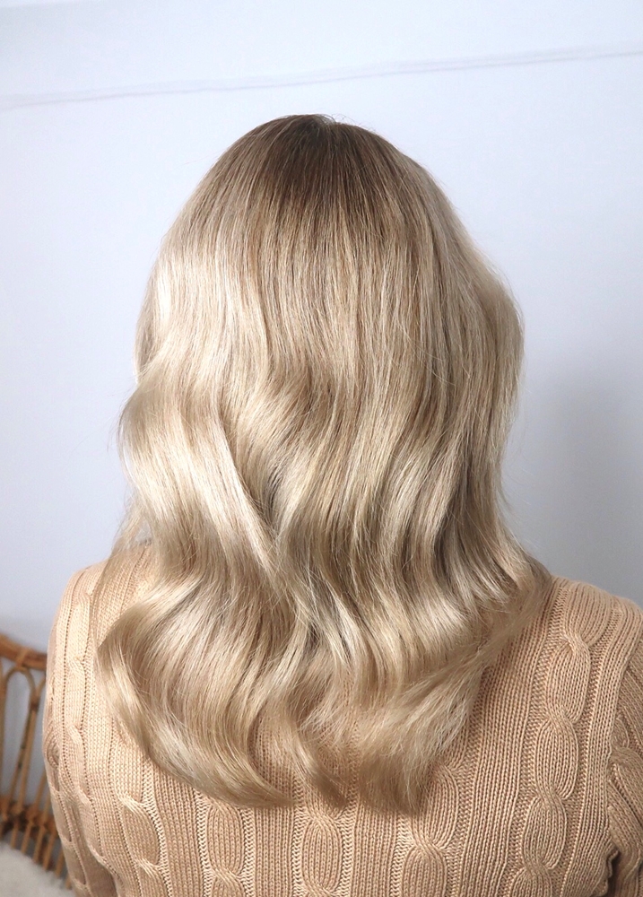 Balayage blond kall