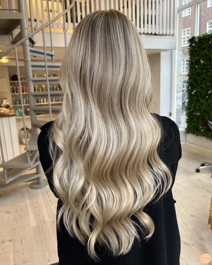 Kall blond hårfärg