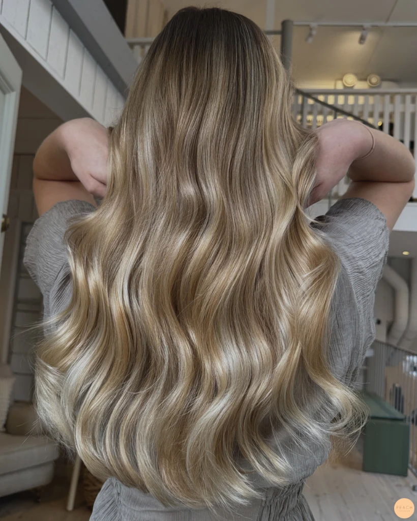 Warm blonde
