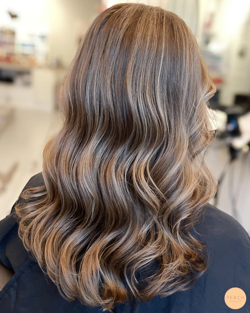 Creamy hair color