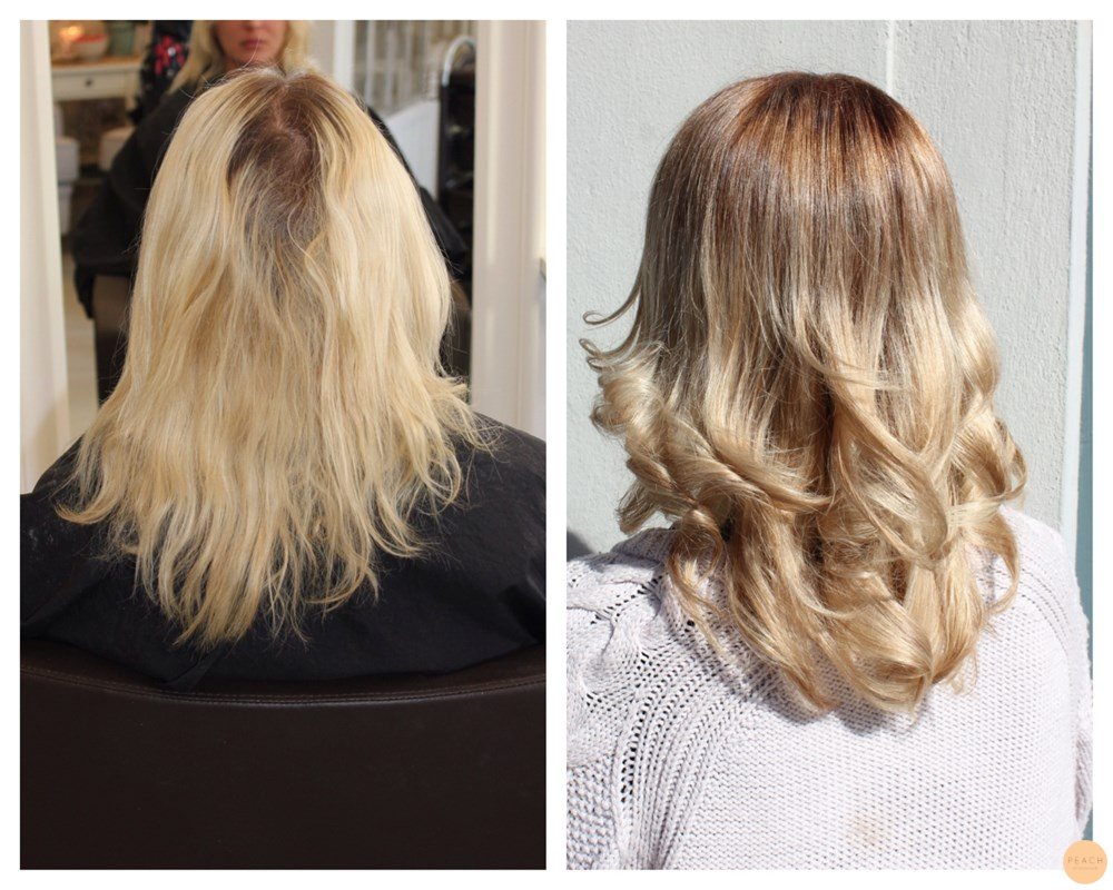 Mjukt blond sombre