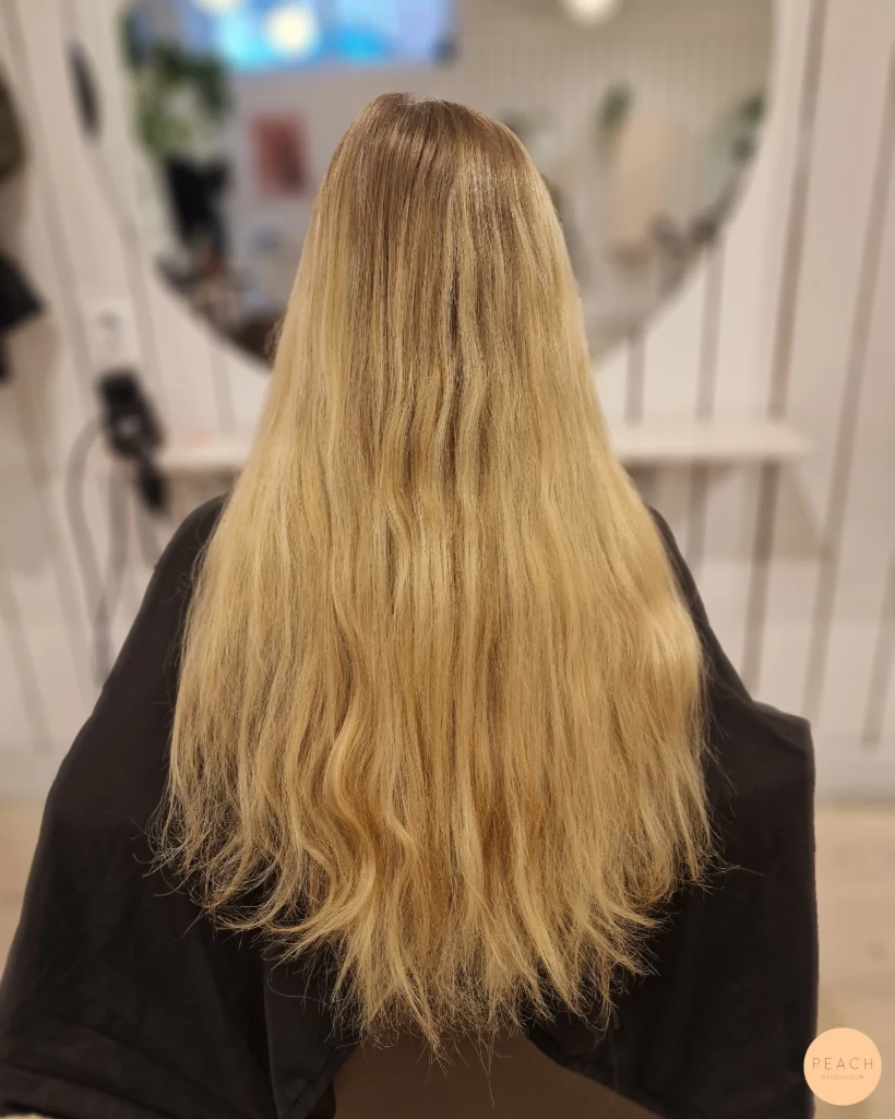 Seamless Blonde med röda toner