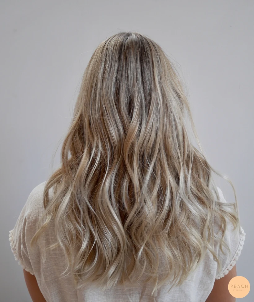 Kall blond balayage – salongsresultat av Julia Hemlén, 13 juni 2018