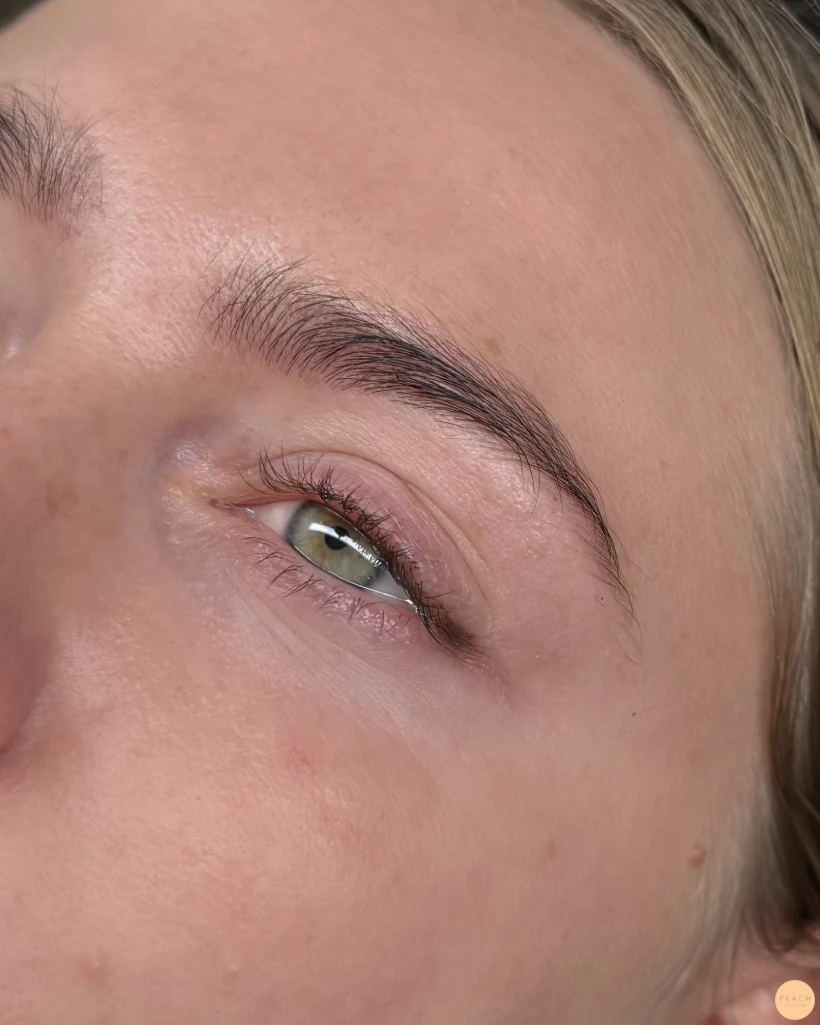 Lashlift före efter