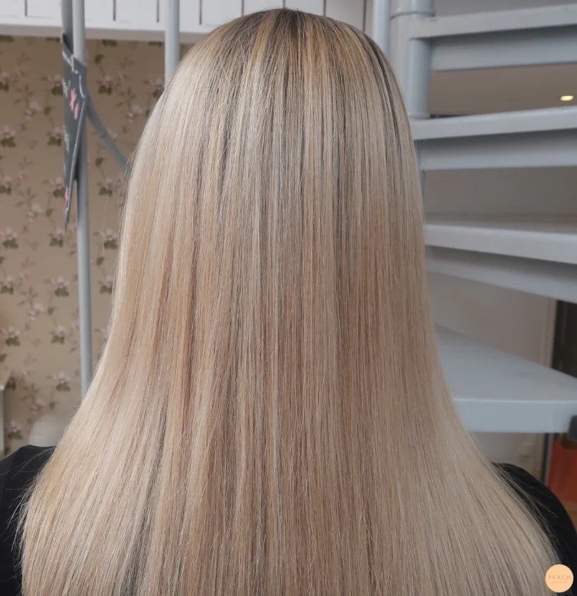 Färgkorrigering blond
