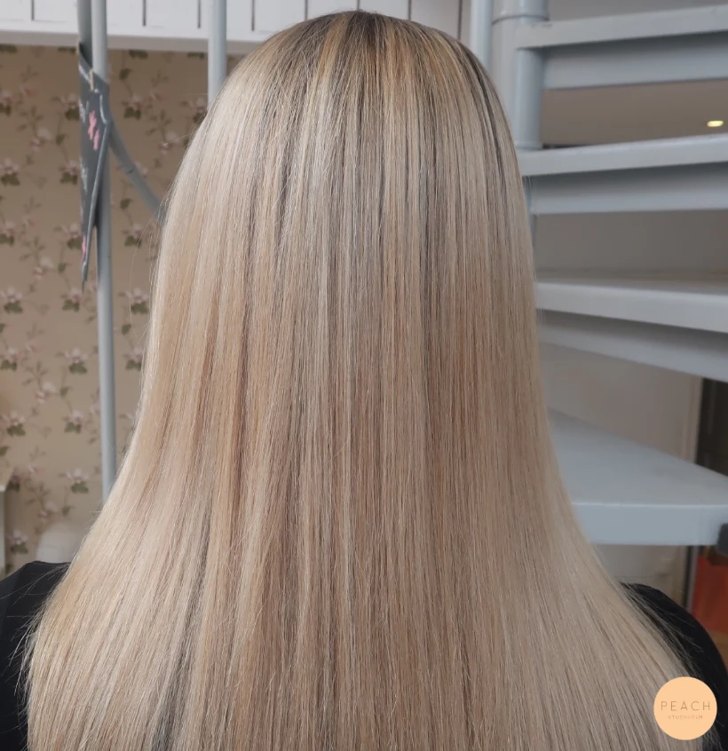 Färgkorrigering blond