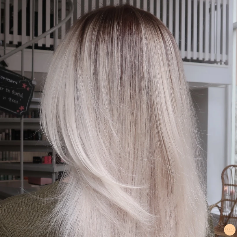 Soft krispig blond färg