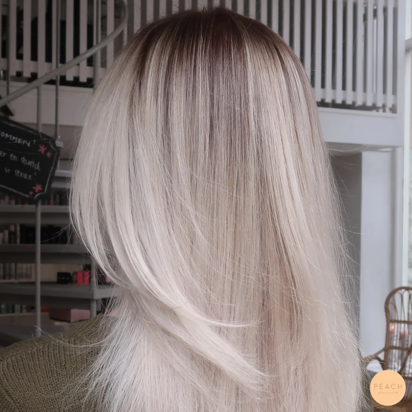 Soft krispig blond färg