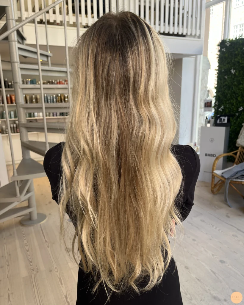 Sommarblonda slingor