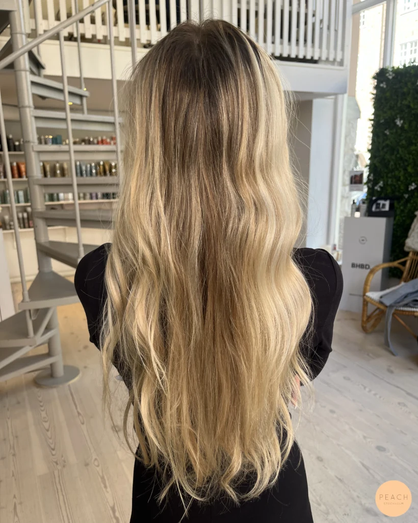 Sommarblonda slingor