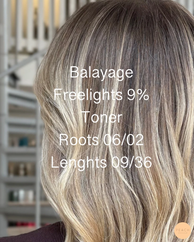Balayage – salongsresultat av Jonathan Hultman, 12 augusti 2025