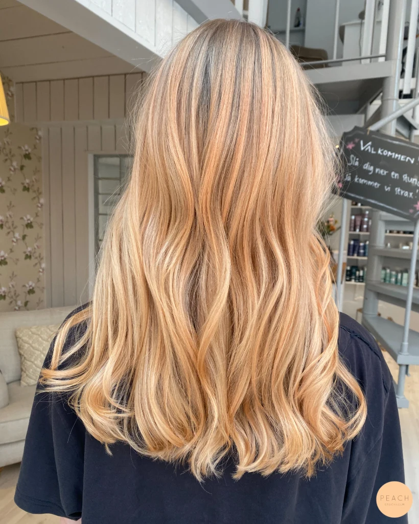 Strawberry blonde – salongsresultat av Josefine Eklund, 3 februari 2022