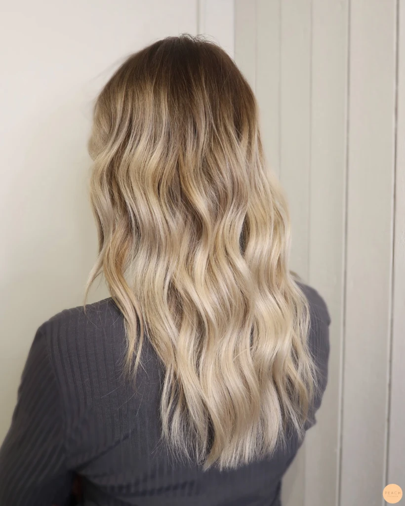 Blond balayage