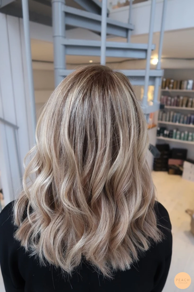 Blond med lyster