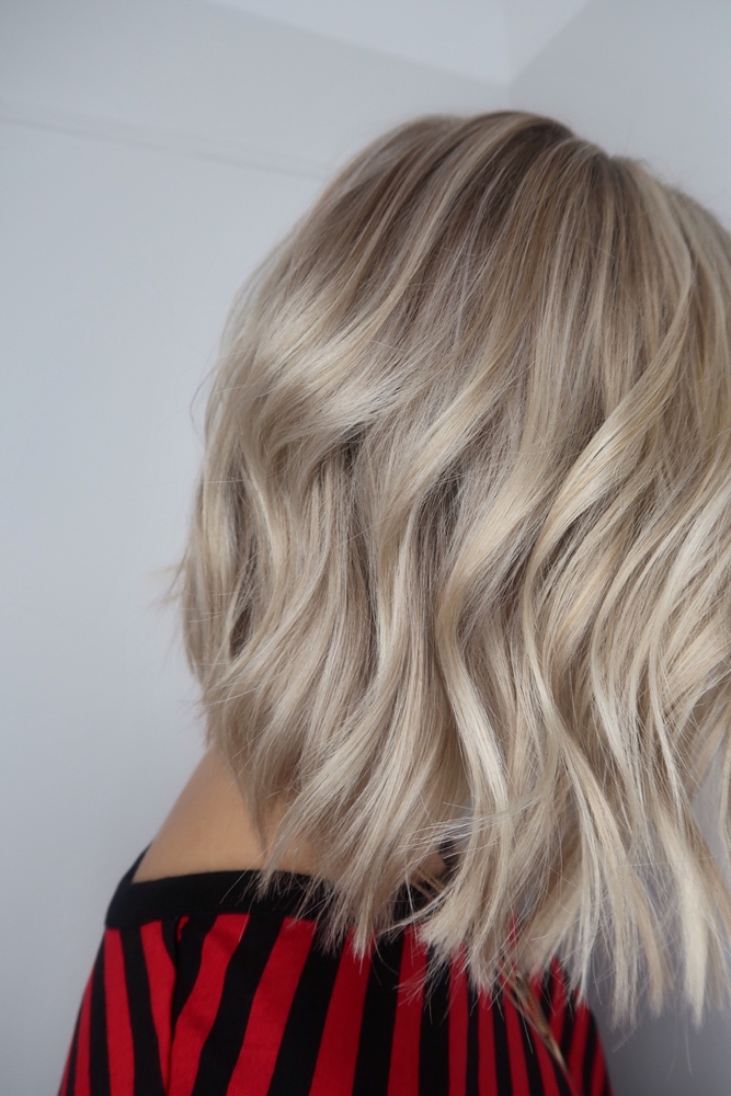 Blonda slingor