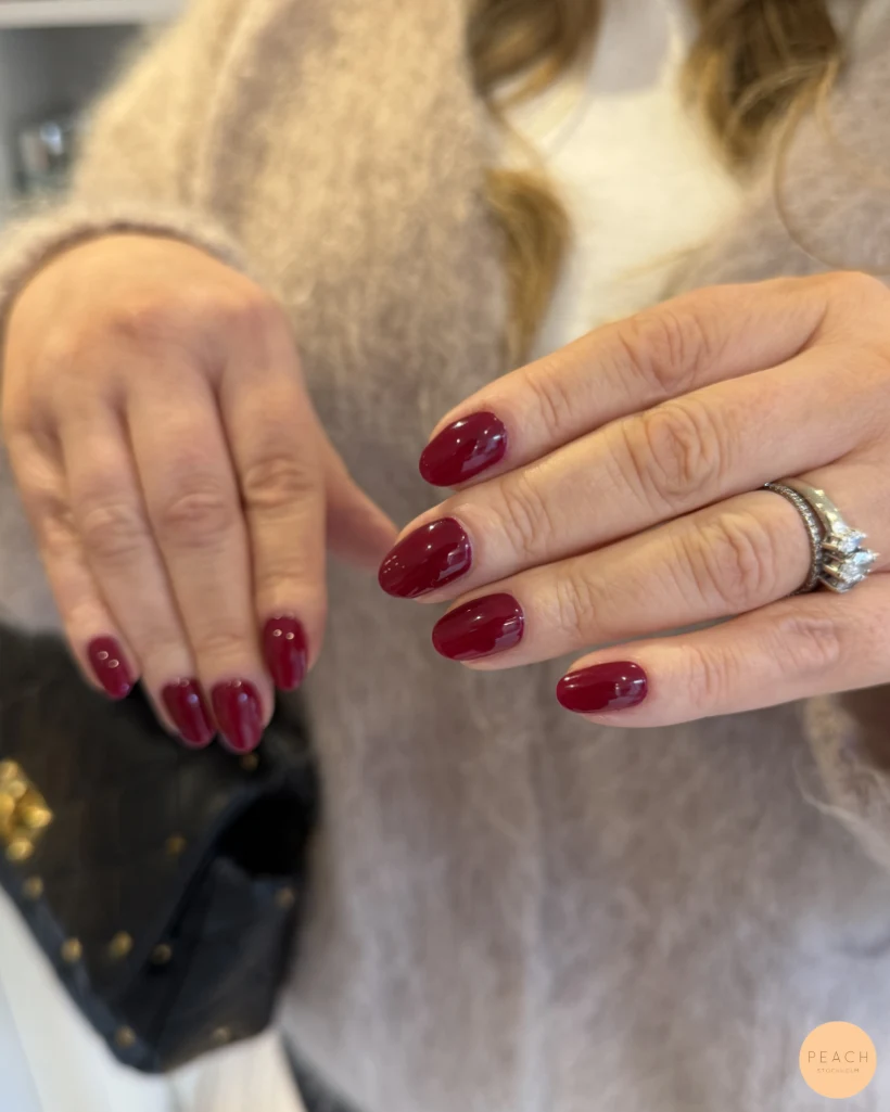 Gel polish natural nails