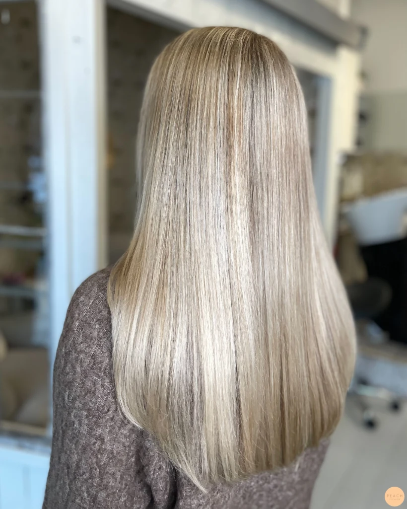 Blonda slingor