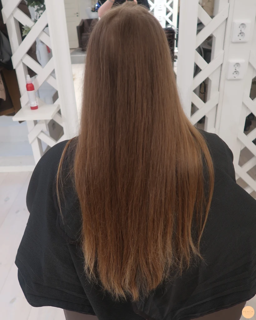 Caramel Bronde hair