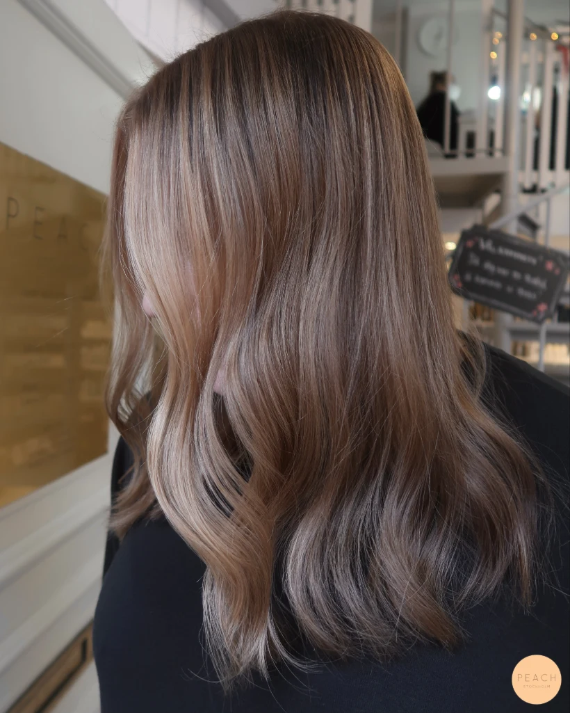 Caramel Bronde hair