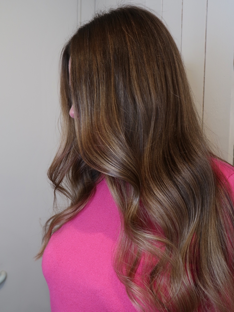 Balayage slingor stockholm, naturliga slingor