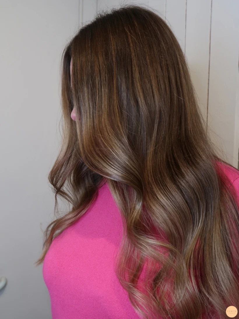 Balayage slingor stockholm, naturliga slingor