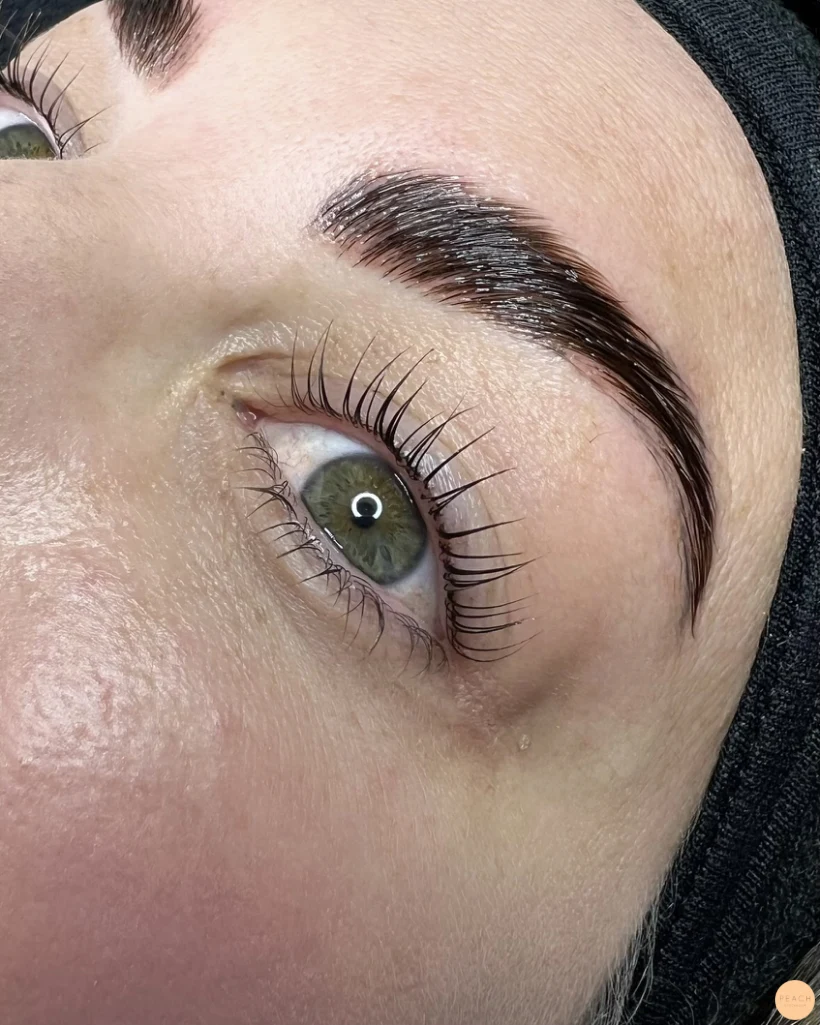 Lashlift & browlift kombo behandling ✨