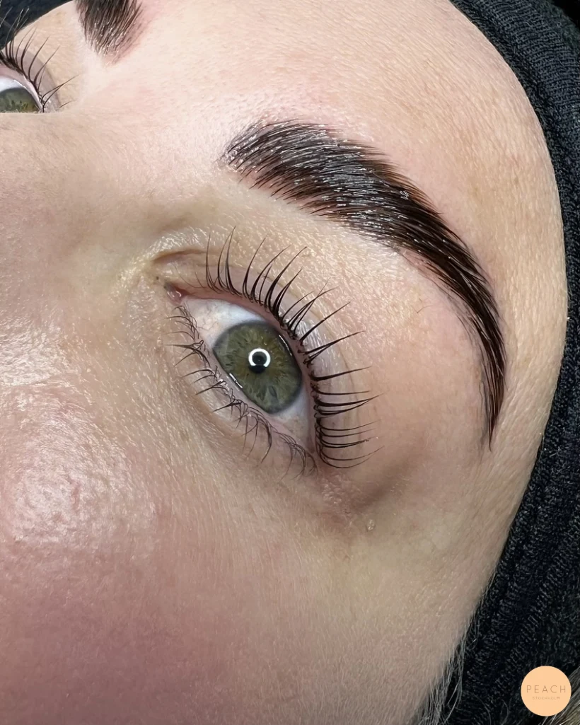 Lashlift & browlift kombo behandling ✨