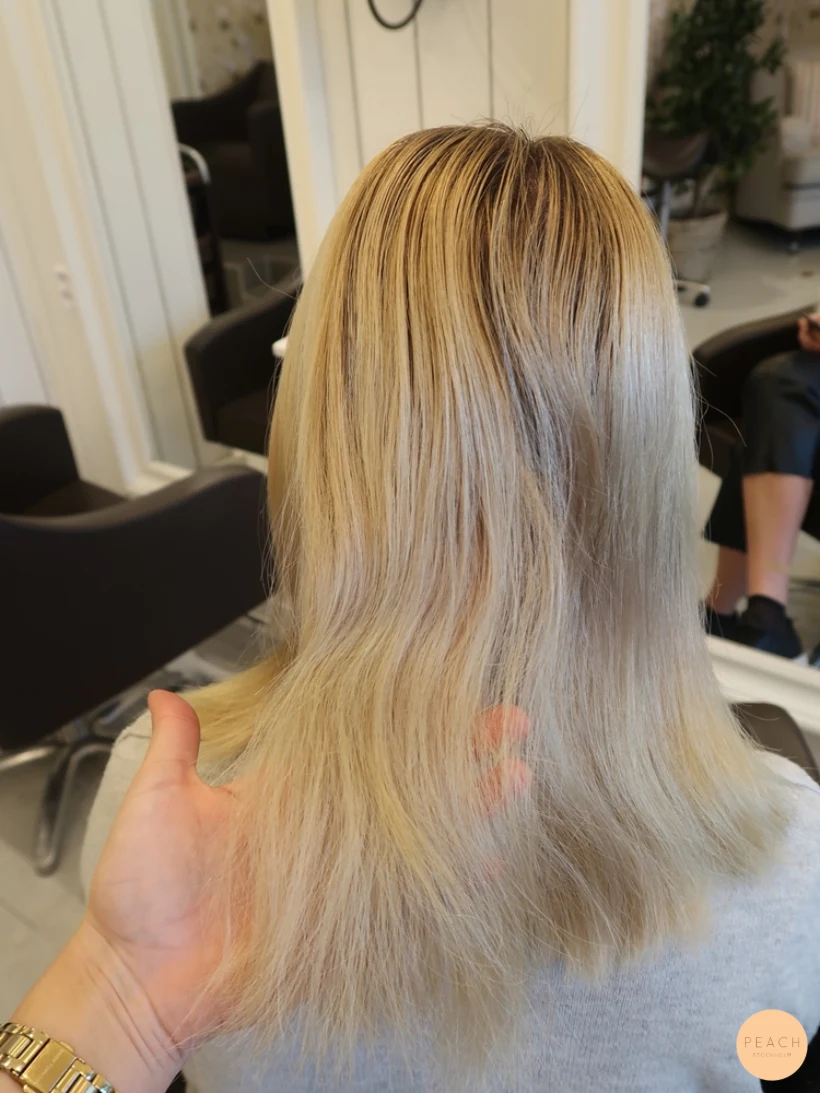 Blonda slingor Revlon färgbomb fix
