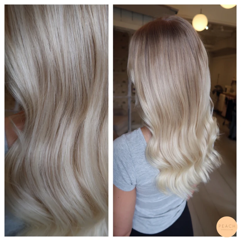 Kall soft ombre med balayage teknik