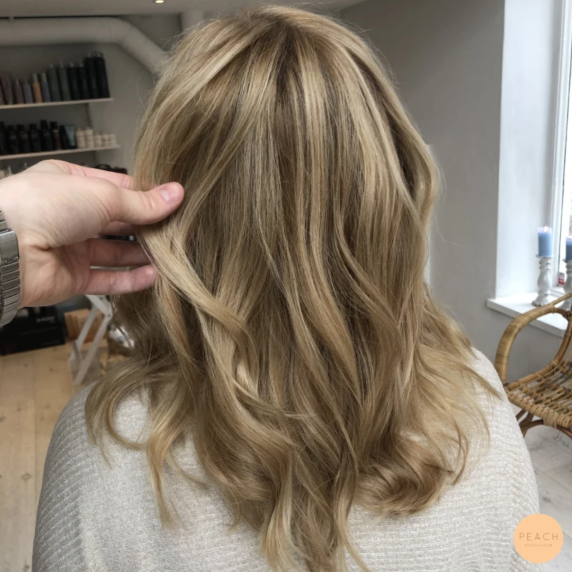 Från mörk hemmafärg till lyxig blond