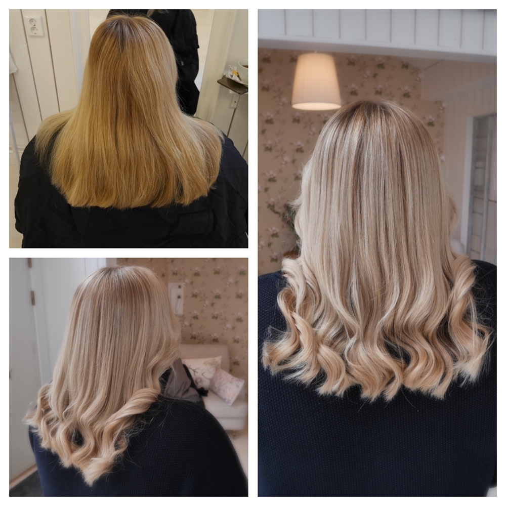 Blonda slingor