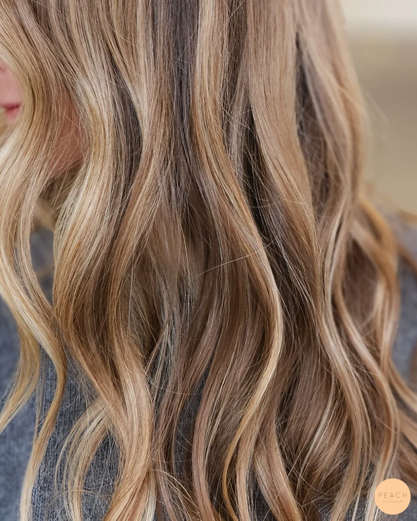 Honey bronde hair