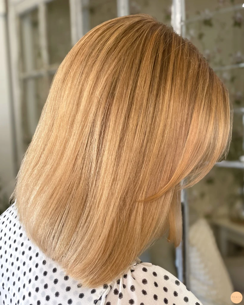 Wella glossing peach 🍑