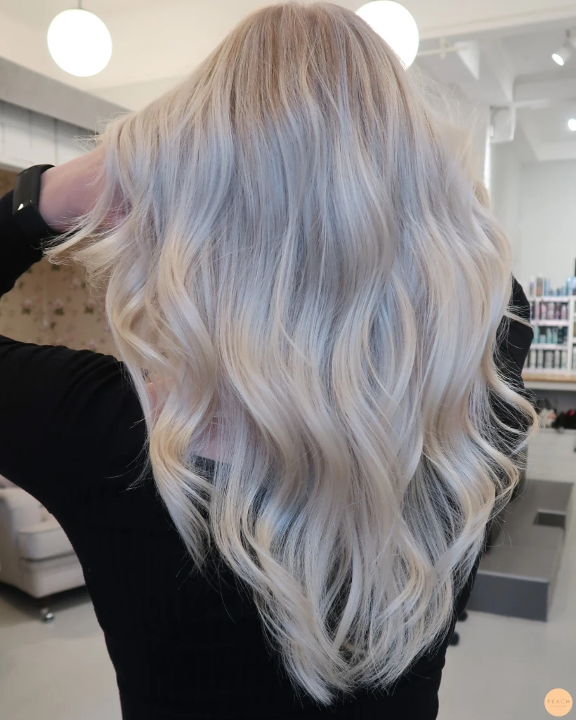 Kall blond hårfärg