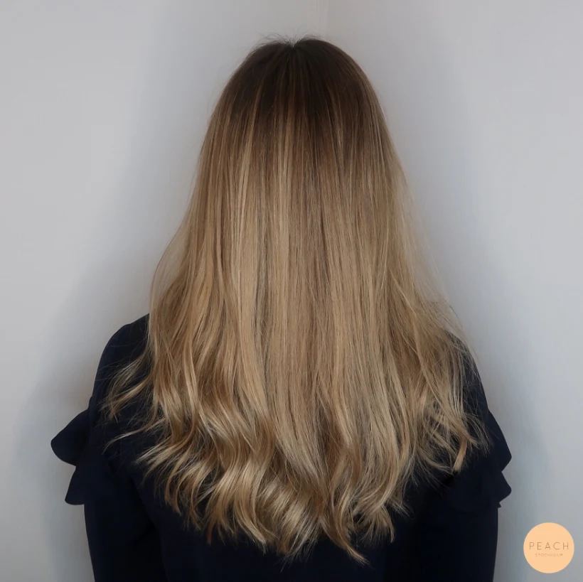 Balayage touch up