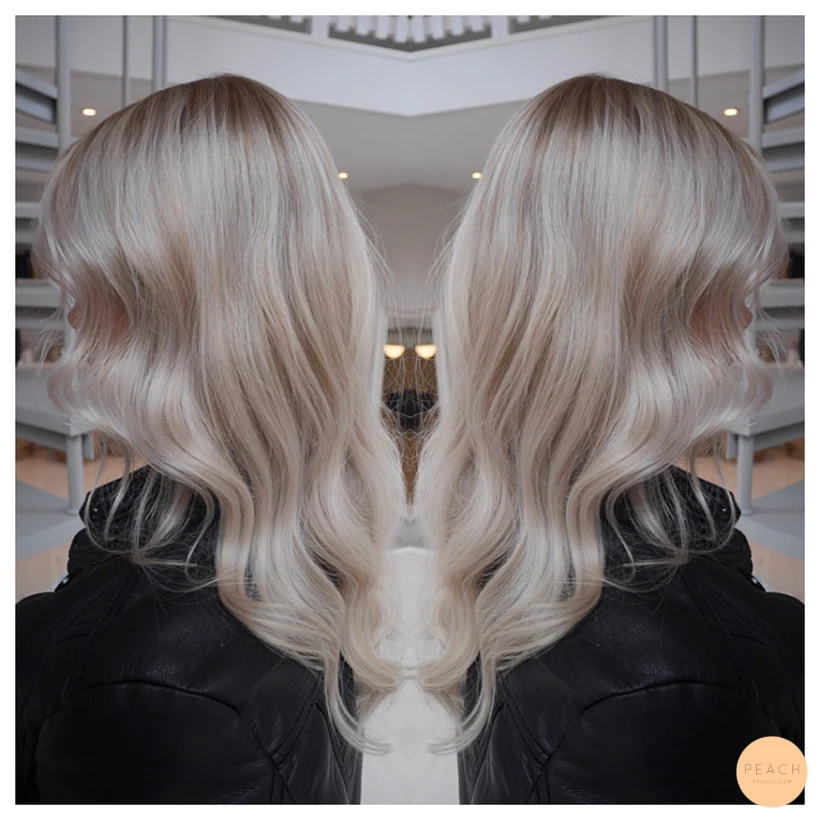 Is blond hårfärg – salongsresultat av Sara Björk, 28 september 2016