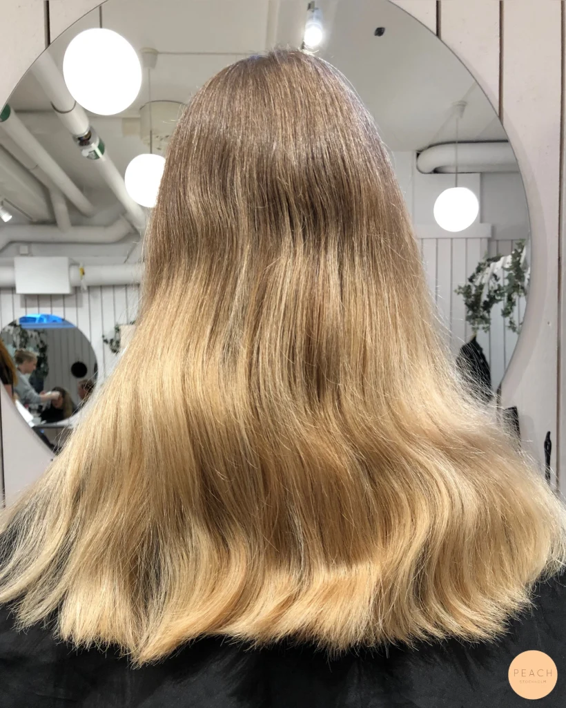 Kontrast balayage – salongsresultat av Felicia Mankinen, 24 maj 2022