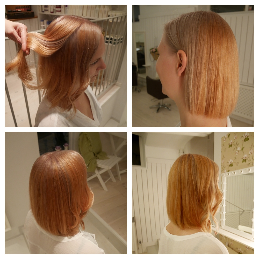 Molten metal hair