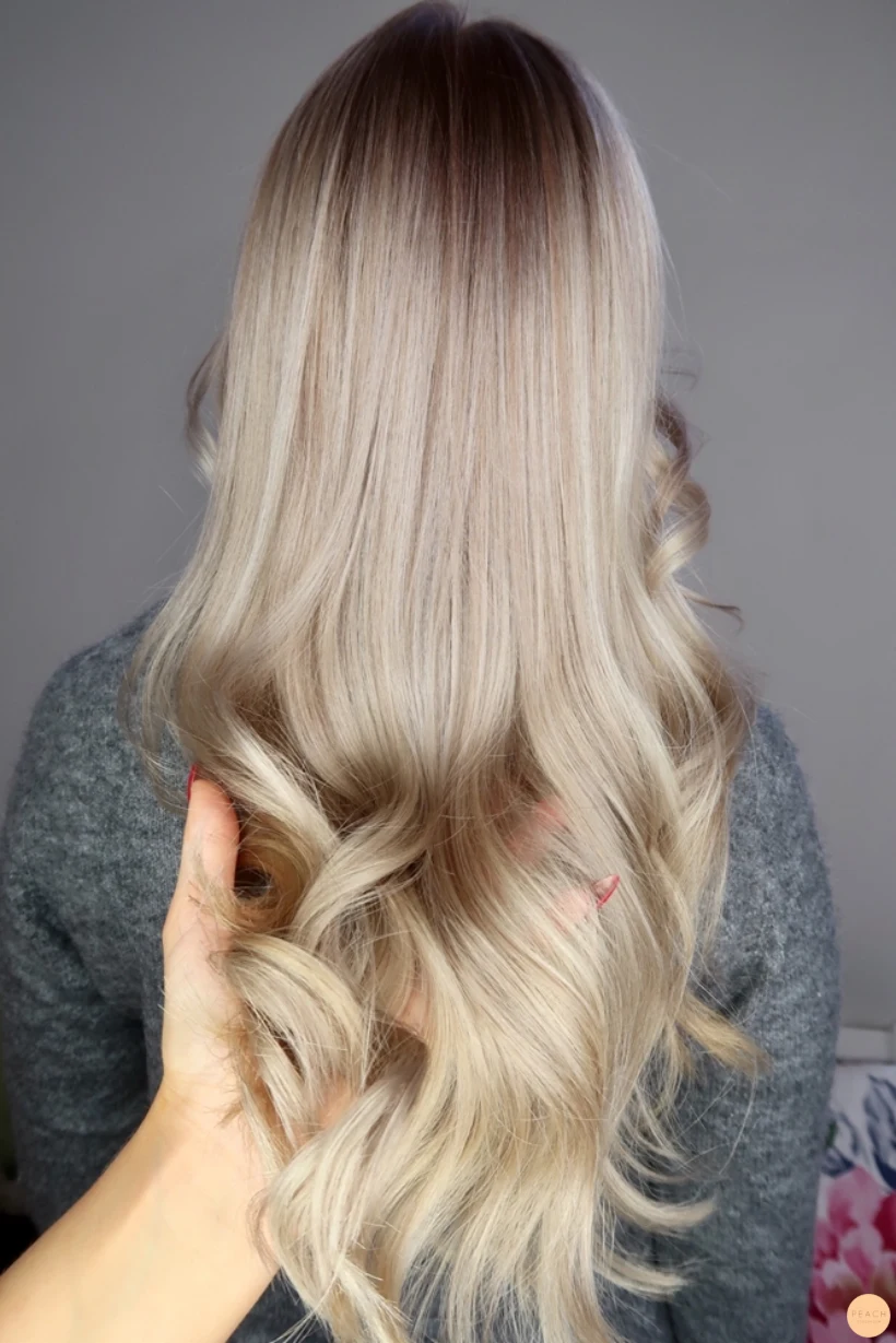 Kall blond hårfärg
