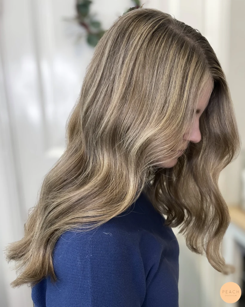⭐️Seamless blonde highlights