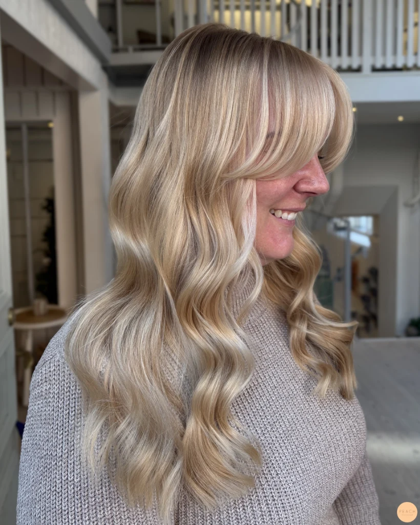 Blond balayage