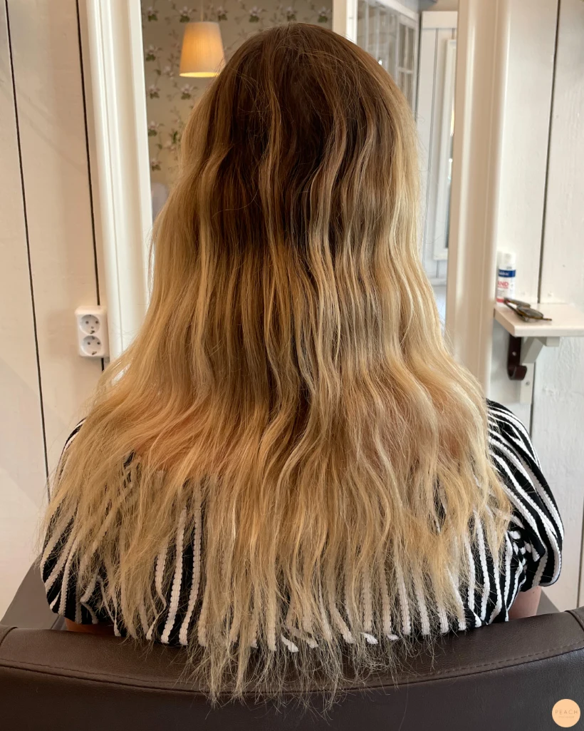 Kall beige hårfärg