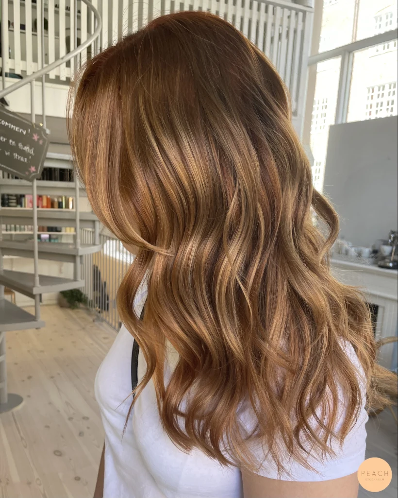 Copper swirls