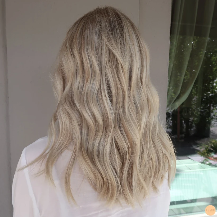 Kall Beige blond hårfärg