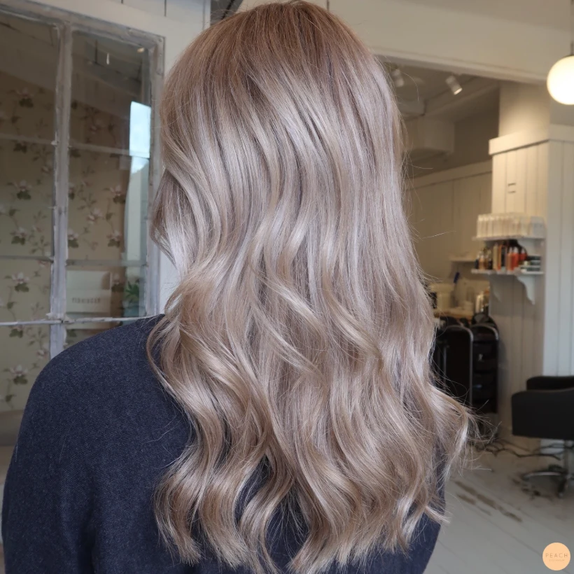 Kall blond hårfärg