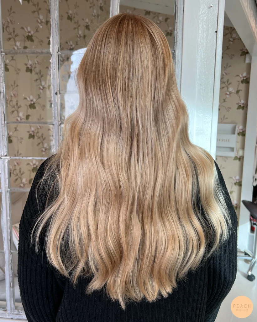 Light gold hair color