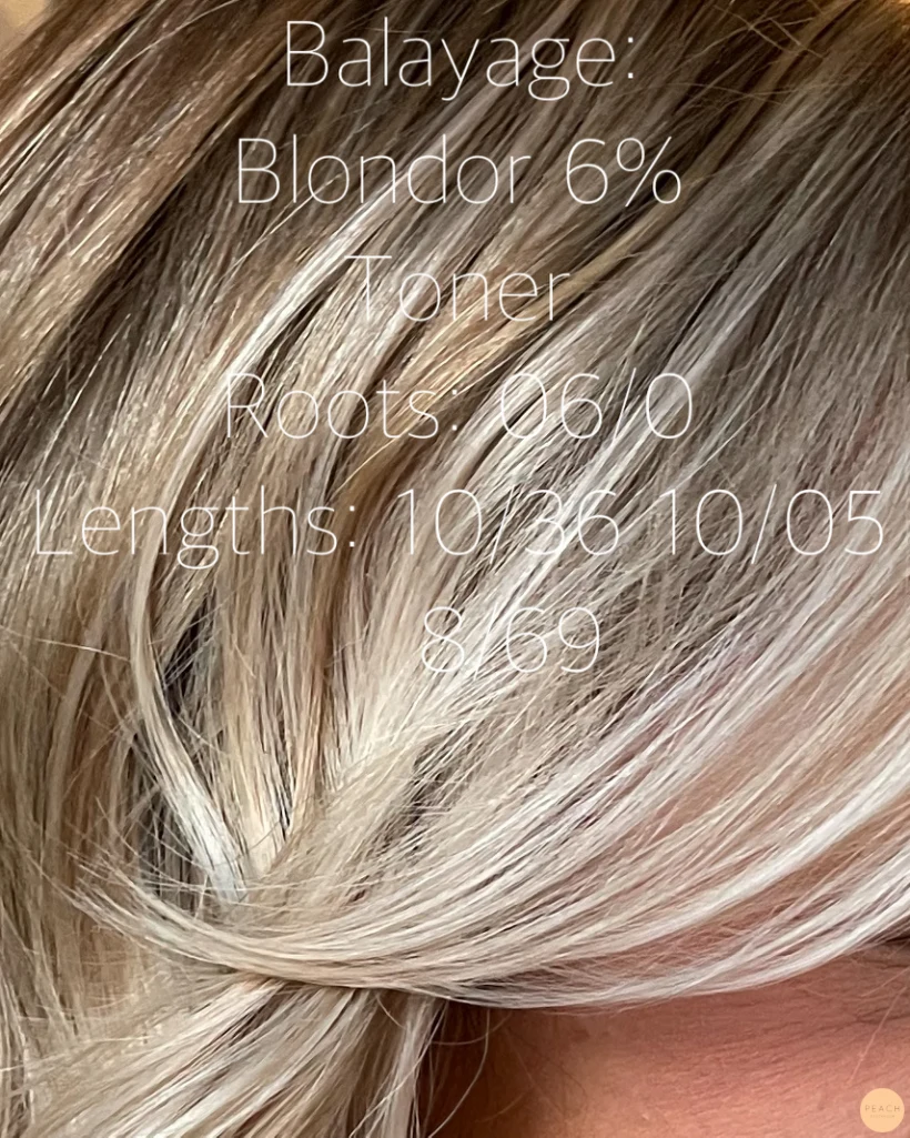 Balayage kort hår