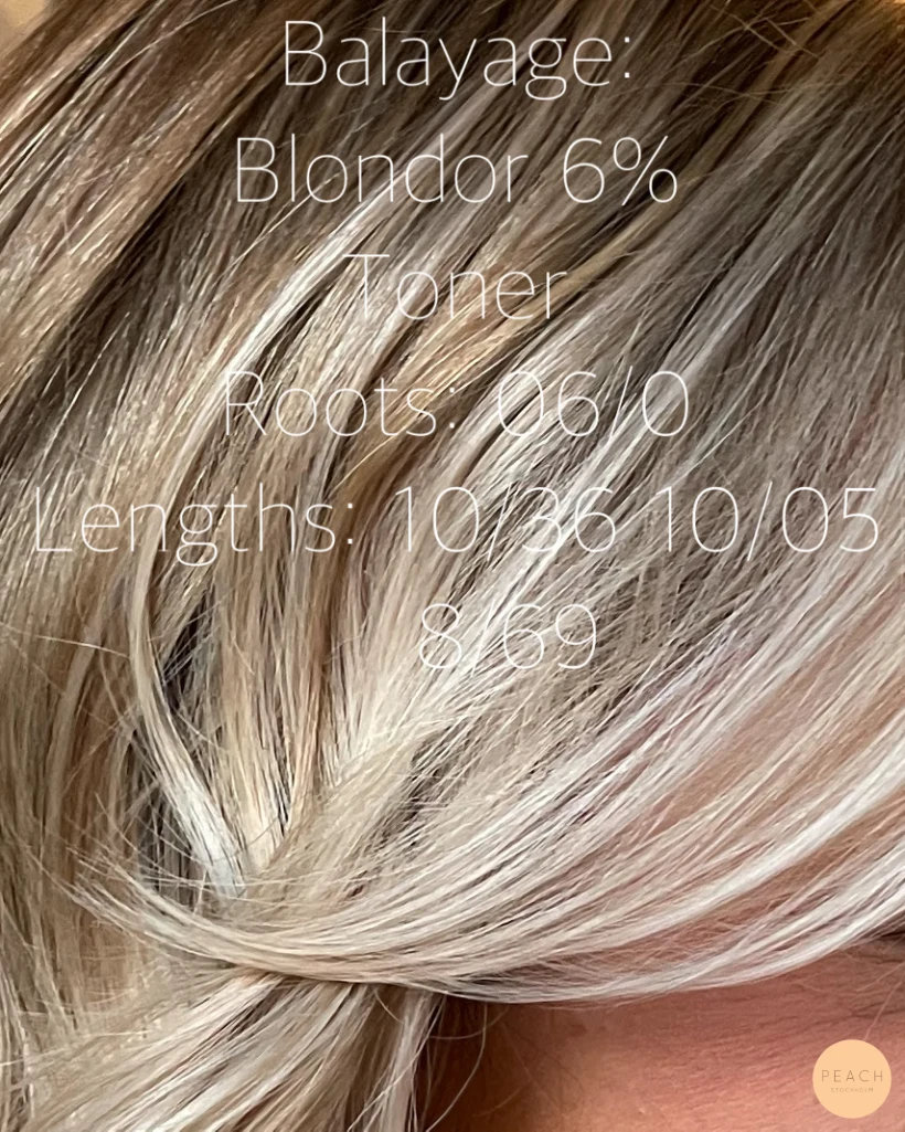 Balayage kort hår
